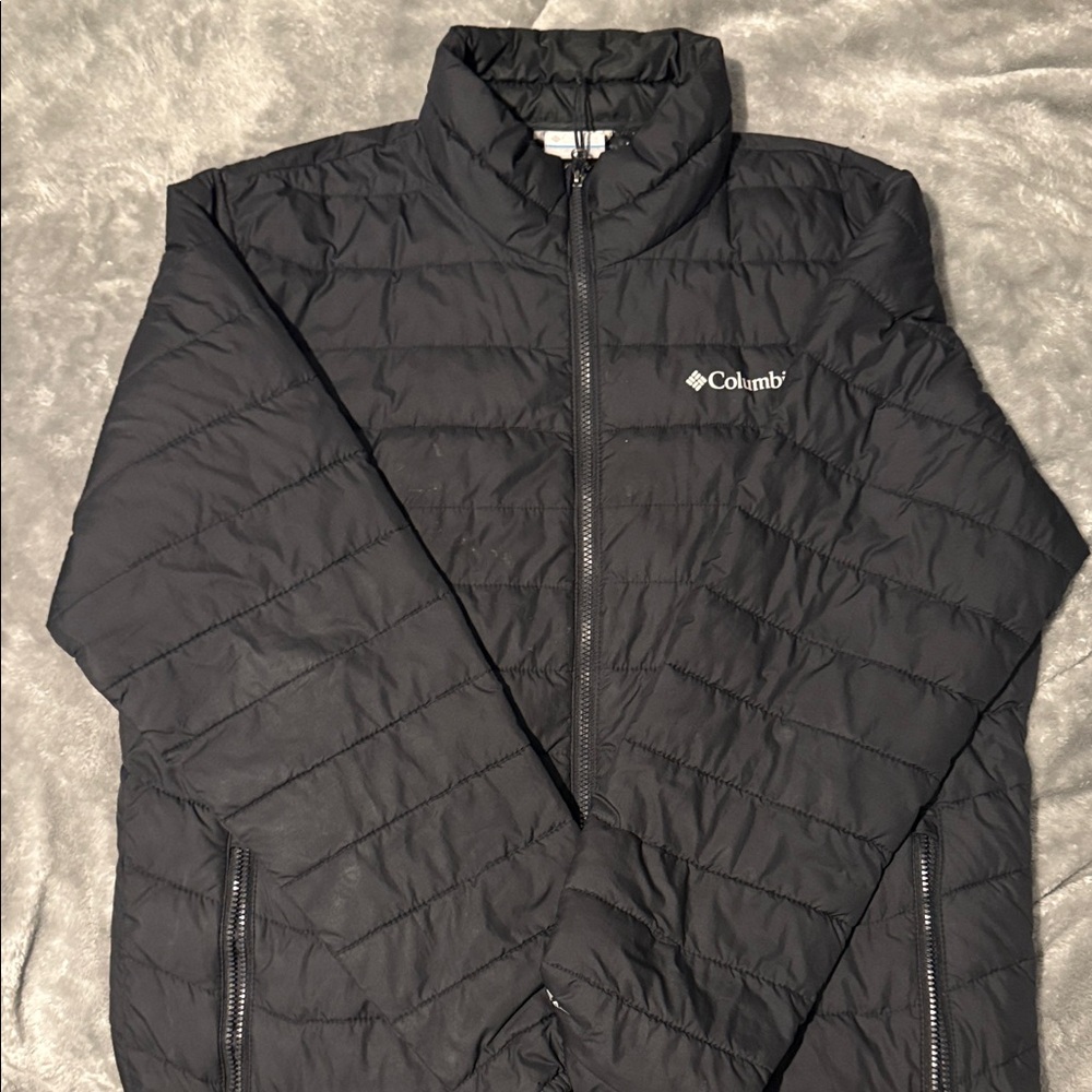 Columbia Men's Quilted Black Puffer Jacket